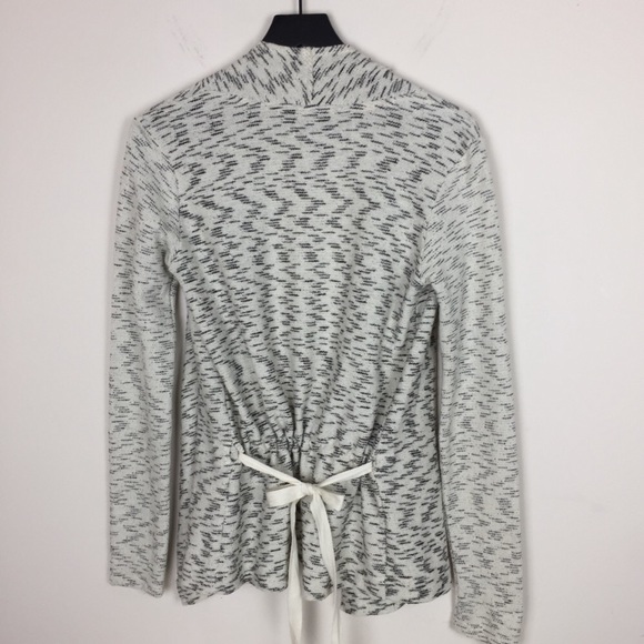 Waterfall Cardigan Sweater Back Ties Lucky Brand S - Picture 2 of 8